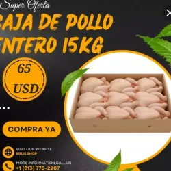 Caja de Pollo Entero 15Kg