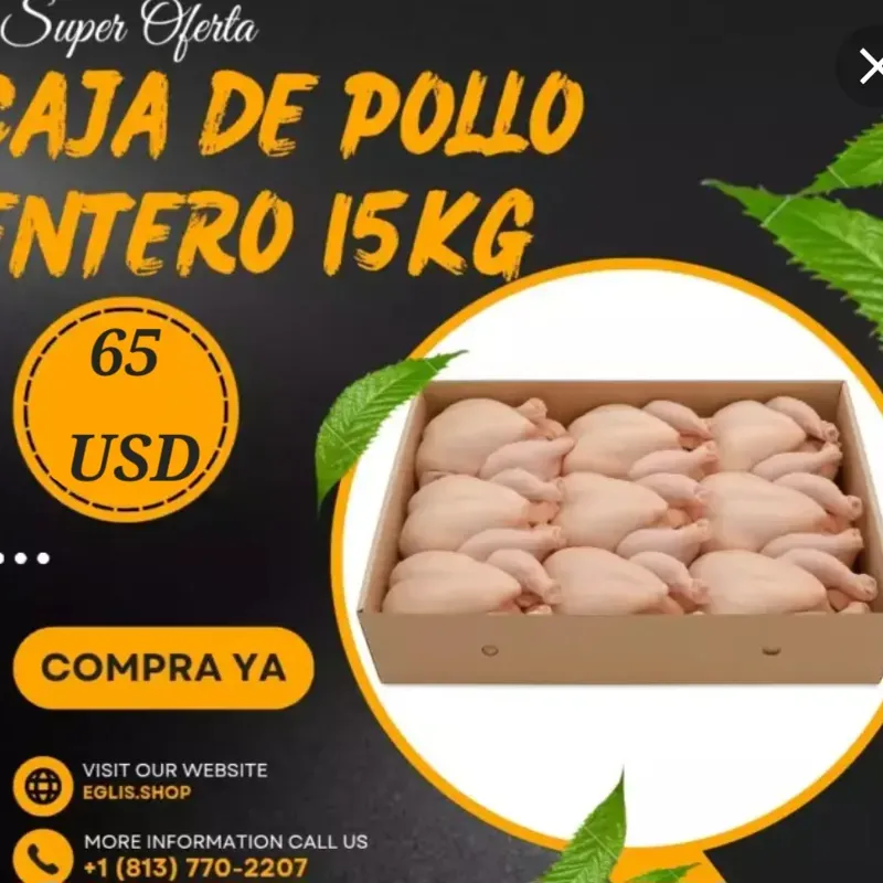 Caja de Pollo Entero 15Kg