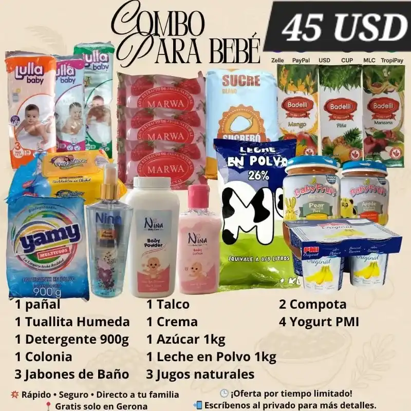 Combo Para Bebe