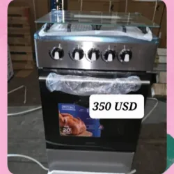Fogon de 4 Quemadores con Horno Marca Royal 