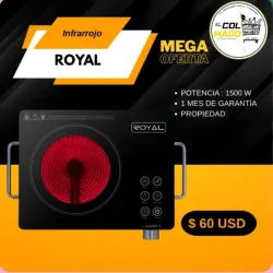 Fogón Infrarrojo 1500W 
