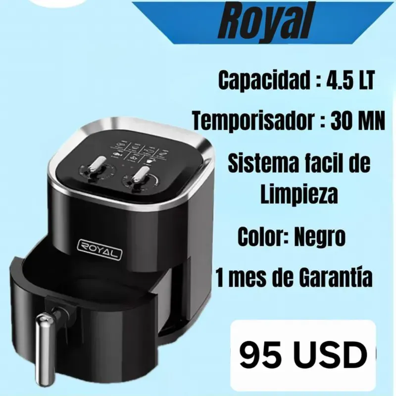 Freidora de Aire Royal 4.5L