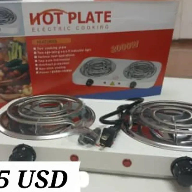 Hornilla Eléctrica Doble 