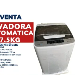 Lavadora Automática 7.5Kg