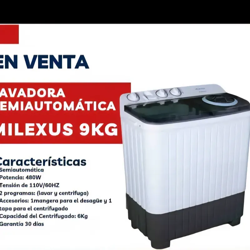 Lavadora Semi-Automatica 9Kg