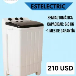 Lavadora Semi-Automatica Stelectric 6.8Kg