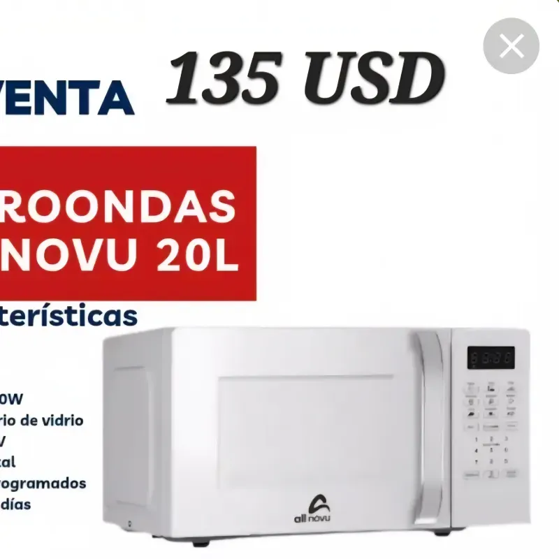 Microondas Allnovu 20L 