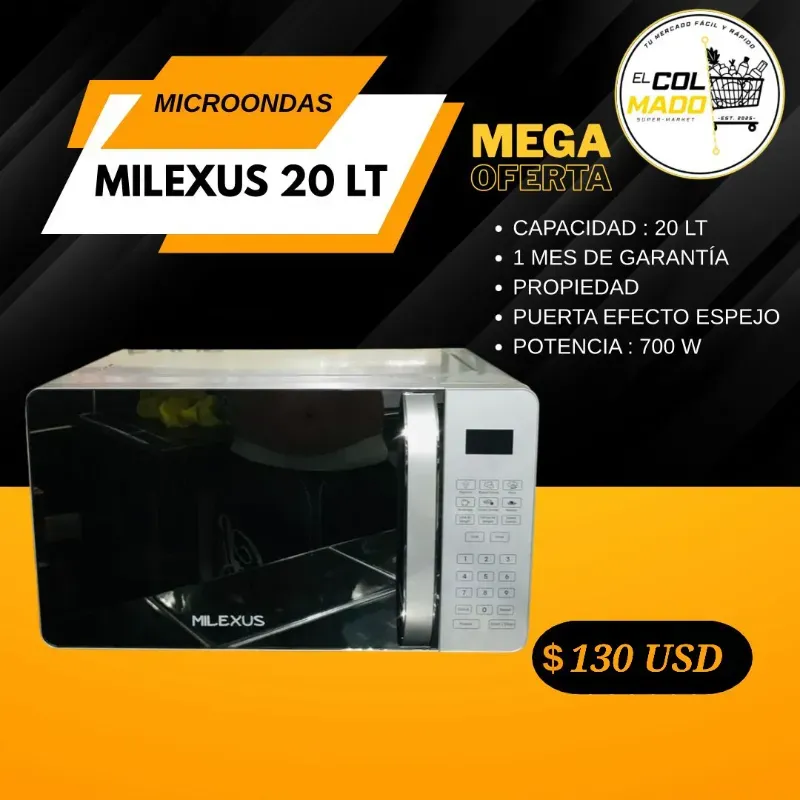Microondas Milexus 20L 