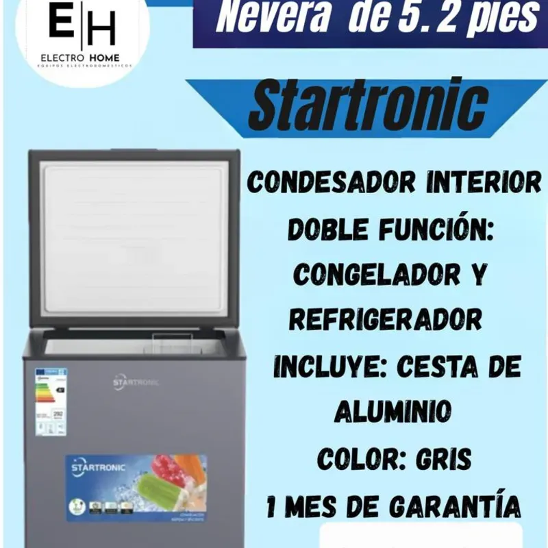 Nevera 5.2 pies Startronic