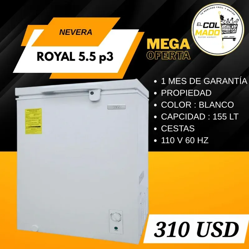 Nevera Royal 5.5 pies