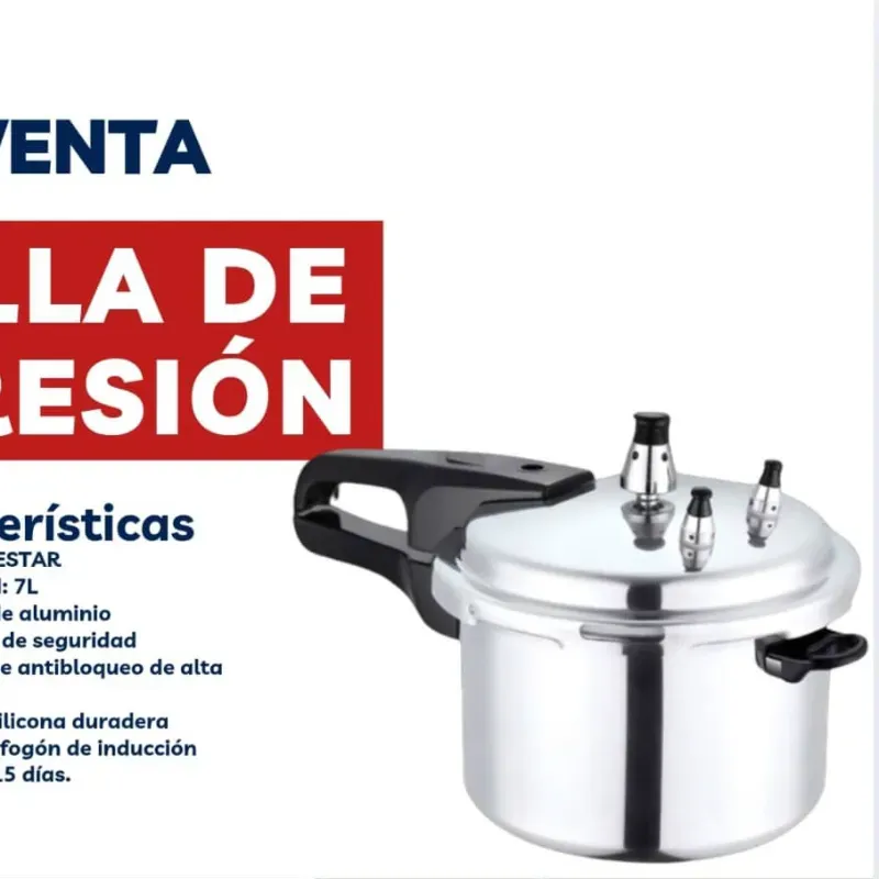 Olla de Presión de Induccion 7L