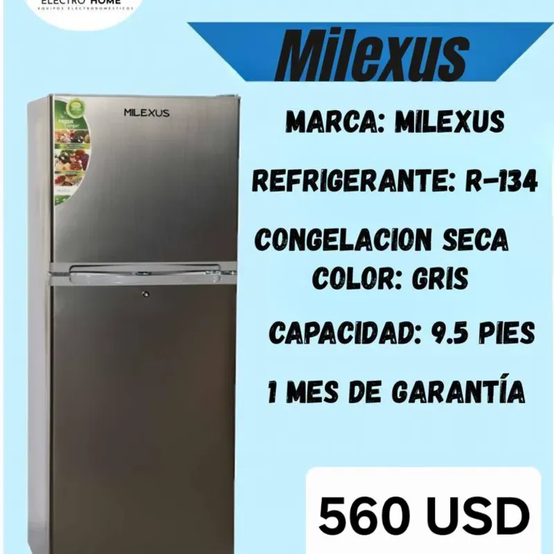 Refrigerador Milexus 9.5 pies