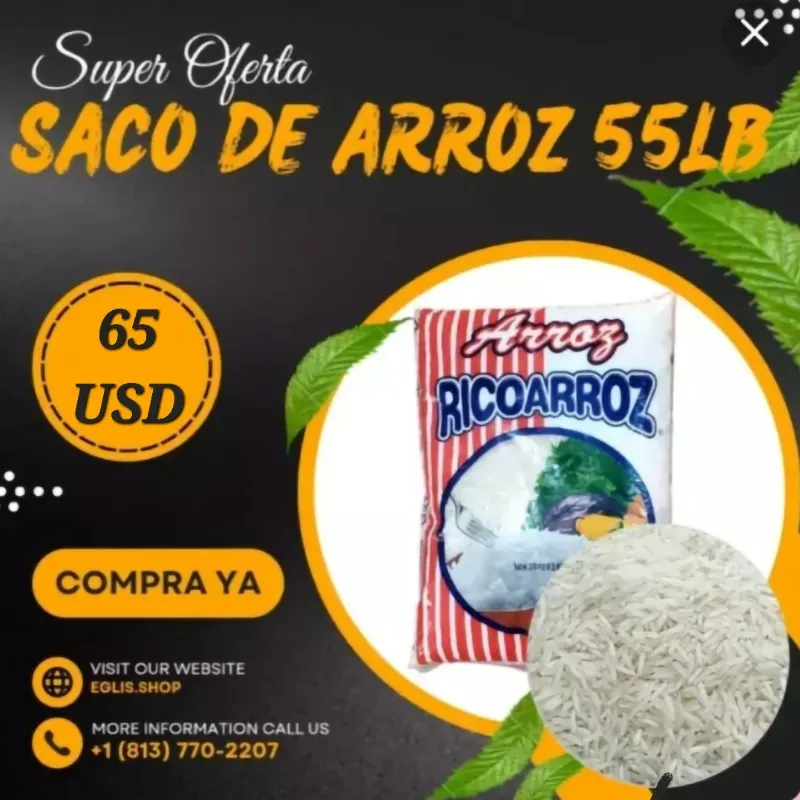 Saco de Arroz 55 Lb