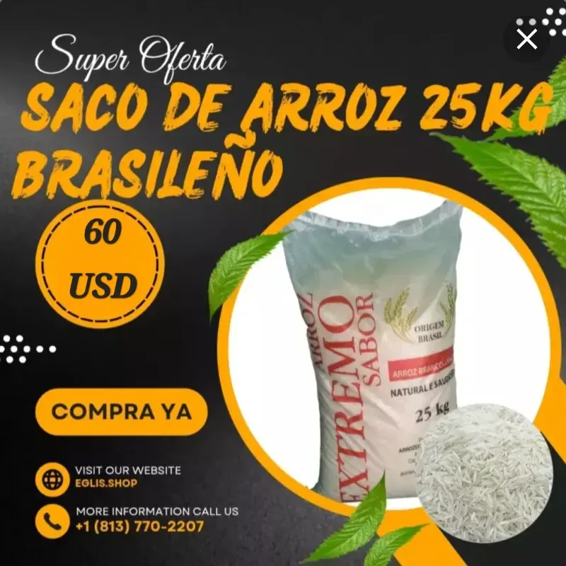 Saco de Arroz Brasileño