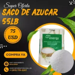 Saco de azúcar 55 Lb