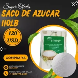 Saco de azúcar de 110 Lb