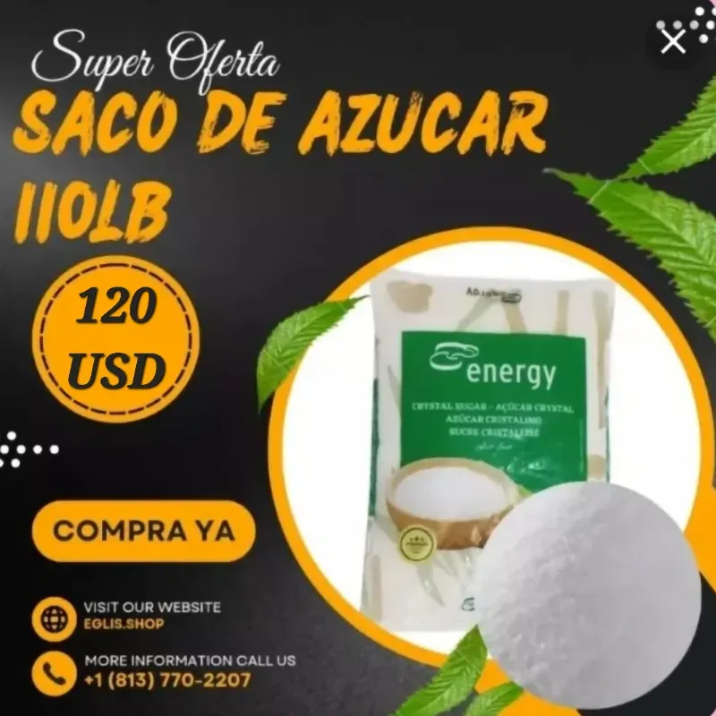 Saco de azúcar de 110 Lb