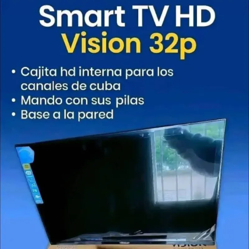 Smart TV 32" con Caja Interna