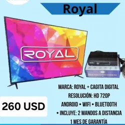 Smart TV Royal 32" + Caja Digital 