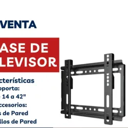 Soporte a la pared para TV de 14" - 42"