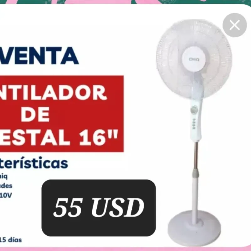 Ventilador de Pedestal 16"