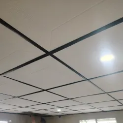 Perfilería de PVC para falso techo