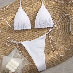 Bikini Blanco de Nudo