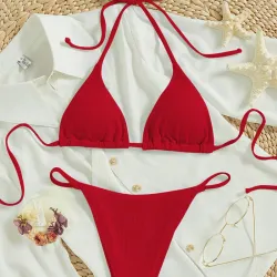 Bikini rojo