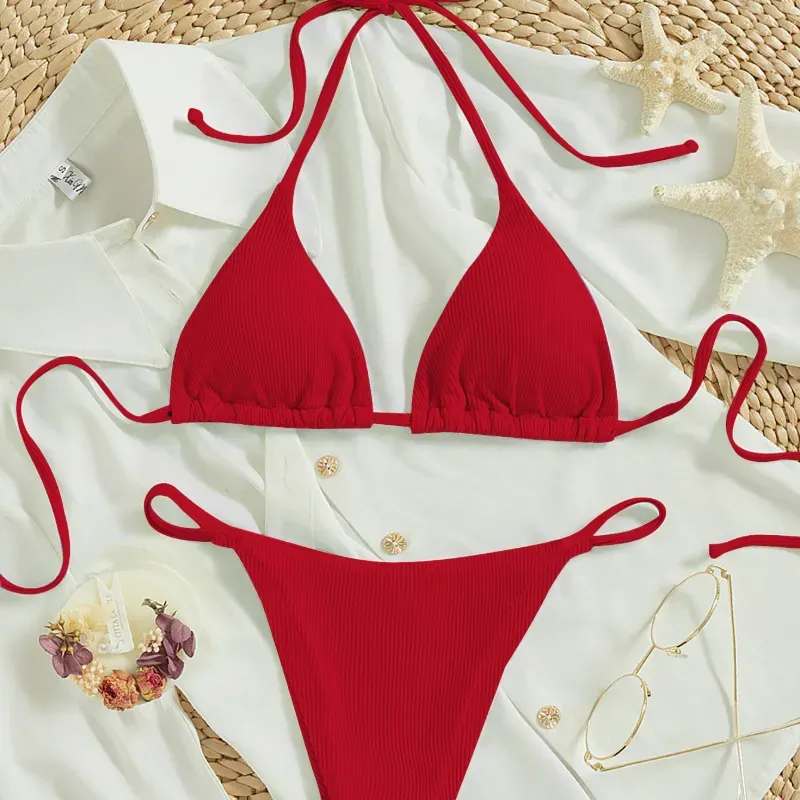 Bikini rojo