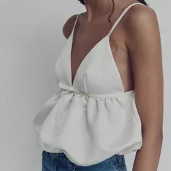 Blusa Bombacha H&M Talla M