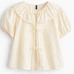 Blusa con lazos  Talla S