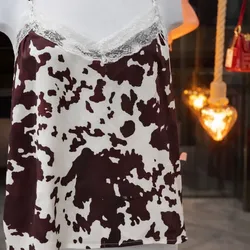 Blusa Lefties de Tirantes con Estampado Talla M