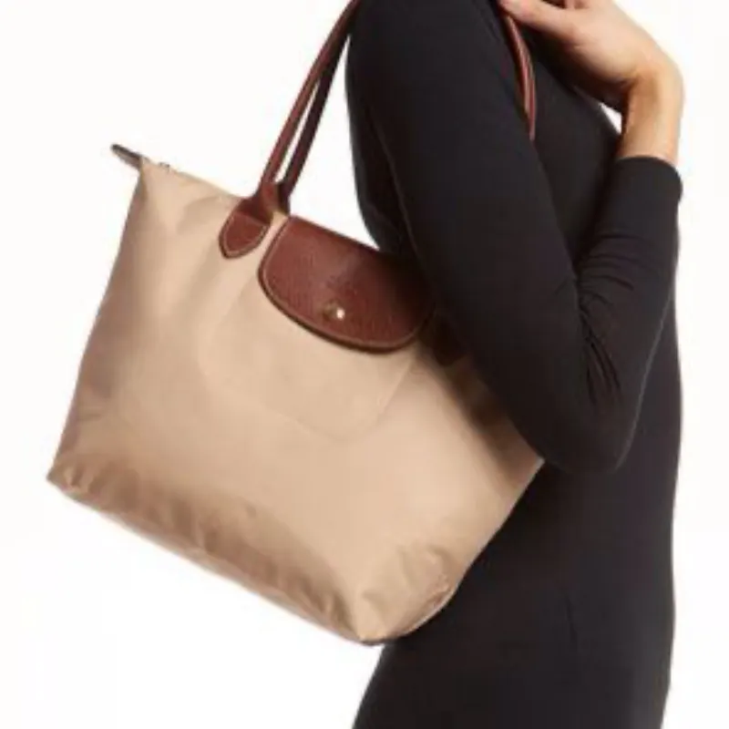 Bolso Longchamp Beige