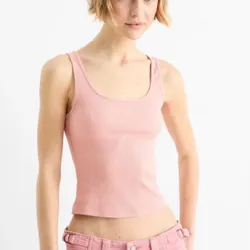 Camiseta rosada C&A