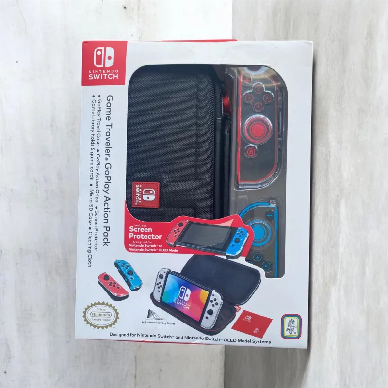 Cartuchera negra de Nintendo Switch 1
