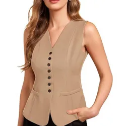 Chaleco Beige H&M Talla XS
