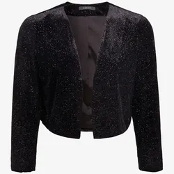 Chaleco de Brillo Negro Talla S