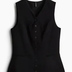 Chalequito Negro Talla XS