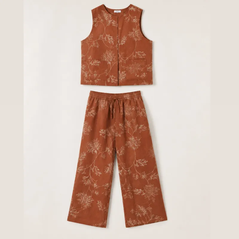Conjunto de Chaleco y Pantaloneta talla M/L