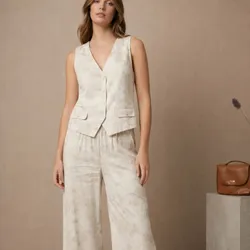 Conjunto de Chaleco y Pantaloneta Talla M/L