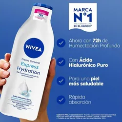 Crema Nivea para piel normal a seca 400 ml