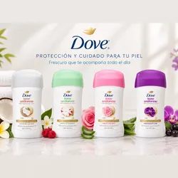 Desodorante Dove de pasta de mujer