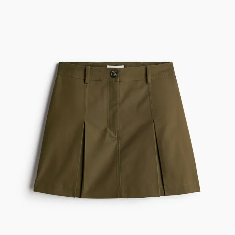 Falda de pliegues H&M