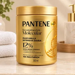 Mascarilla PANTENE Reconstrucción Molecular 300ml