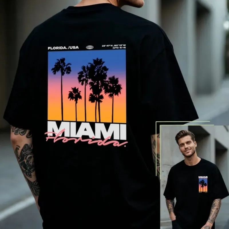 Pullover Negro Miami Talla M