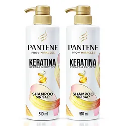 Set Pantene Keratina 510 ml sin sal