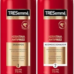 Set tresemmé keratina antifrizz 715 ml