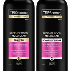 Set tresemmé regeneración molecular 715 ml