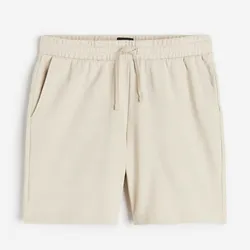 Short de felpa beige H&M Talla-S