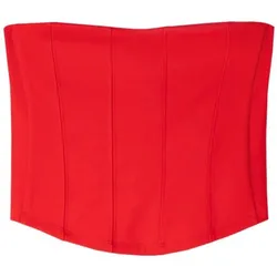 Top rojo tomate